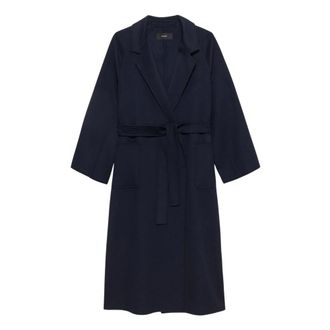 Arma Abrigo de Lana Suza - Coats - Mujer - Azul - XS