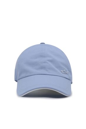 Paul & Shark Shark badge light cotton baseball cap Size: 62, colou