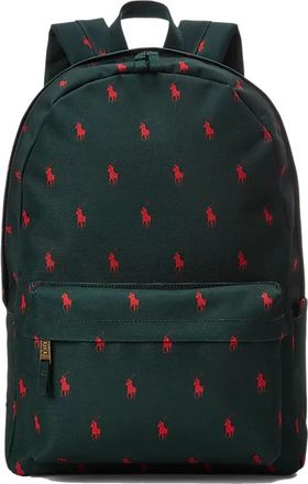 Ralph Lauren Zaino Rugzak - unisex - Rugzakken - Groen - ONE Size - Polyester - Tassen