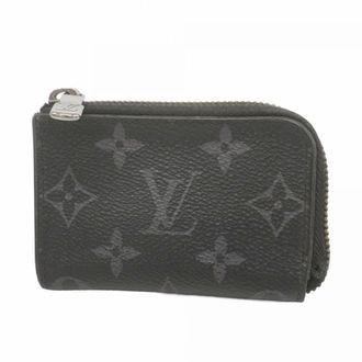 Louis Vuitton Black Coin Purse/Coin Case (Pre-Owned)