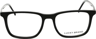 Lucky Brand VLBD519 Rectangular Acetate Eyeglasses - Black