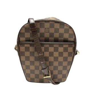 Louis Vuitton Pre-owned Cross Body Bags, female, Brown, Size: ONE SIZE Pre-owned Ipanema PM Damier Shoulder Bag