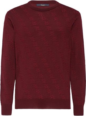 Billionaire Boys Club Mko 1281 Pullover Ronde Hals - Heren - Ronde hals truien - Bruin - 3XL - Wol - Truien & Vesten