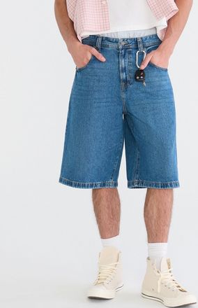 A&eacute;ropostale Super Baggy Denim Shorts 12.5