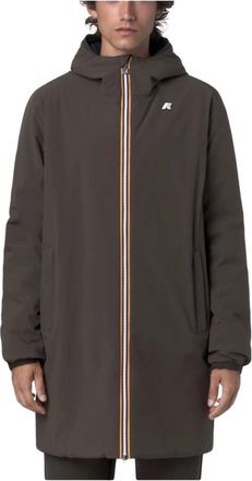 K-Way Jacob ST Warm Jacket - Heren - Parka Jassen - Zwart - 2XL - Polyester - Jassen