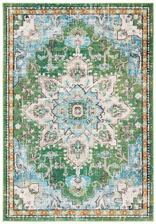 Safavieh Alfombra verde/turquesa 183 x 274 cm