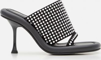 J.W.Anderson J. W. Anderson 90mm Bumper Strass Mules
