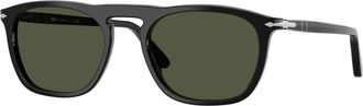 Persol GAE Zonnebril - unisex - Zonnebrillen - Zwart - 55 MM - Accessoires