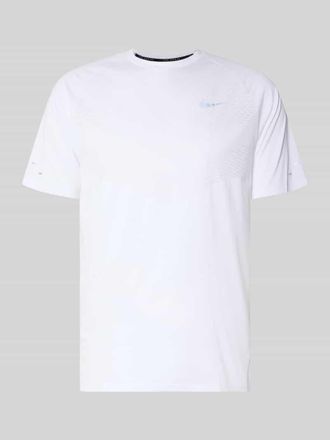 Nike Funktionsshirt mit Logo und Rundhalsausschnitt Modell Stride in Weiss, Gr&ouml;&szlig;e XXL