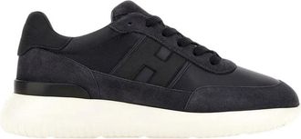 Hogan H709 Laced H Band - Heren - Sneakers - Blauw - 43 1/2 EU - Schoenen