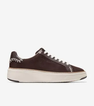 Cole Haan Womens GrandPr&oslash; Topspin Sneakers - Brown Size 5.5