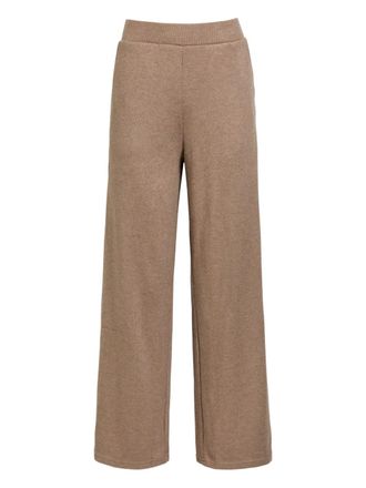 Rails Ellery knitted trousers - women - Rayon/Polyester/Nylon - S - Brown