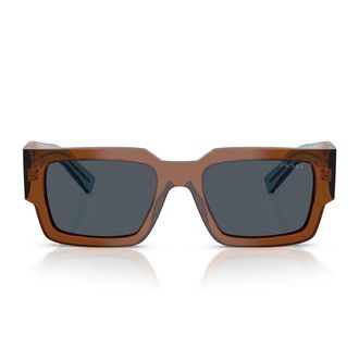 Prada Sunglasses Prb17 S 25 F70 B Chocolate/Dark Grey Men