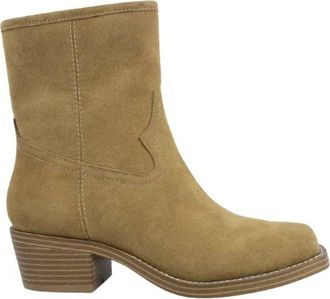 Mia Womens Dangy Ankle Boot In Tan