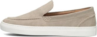 Clay Schoenen, Heren, Beige, 40 EU, Leer, Heren Instappers Shn 2311