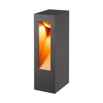Lucande Lucande - L&aacute;mpara Led Para Exterior jenke En Negro De Aluminio