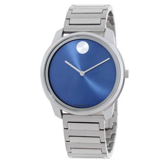 Movado Bold Quartz Blue Dial Mens Watch 3601314