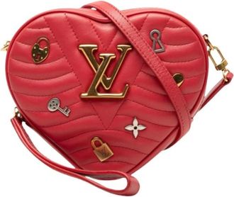 Louis Vuitton Pre-owned New Wave Heart Bag - Dames - Vintage Schoudertas - Rood - ONE Size - Leer - Vintage