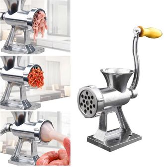 OEM Picadora De Carne Manual De Acero Inoxidable, Embutidora De Salchichas, Picadora Manual Para Cerdo, Ternera, Pescado, Pollo, Pimienta, Champi&ntilde;ones