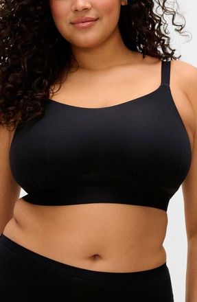 Elomi Downtime Wireless Bralette in Black at Nordstrom, Size 34G