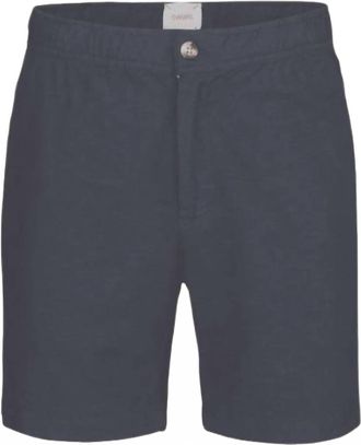 Swims Mens Linen Samos Shorts In Navy