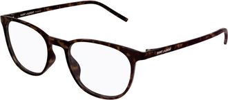 Saint Laurent Optisch Montuur - unisex - Accessoires - Bruin - Maat: 51 MM