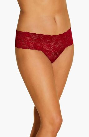 Cosabella Nsn Comfie Thong in Sindoor Red at Nordstrom, Size Medium