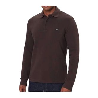 Emporio Armani Heren, Tops, Bruin, Maat: L