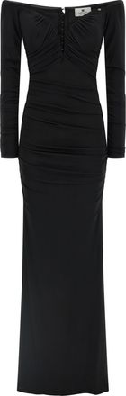Elisabetta Franchi Viscose Long Womens Dress