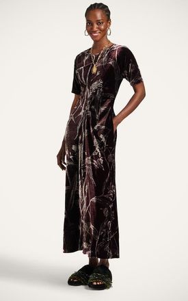 La DoubleJ Angelica Dress in Bamboo Burgundy at Nordstrom, Size X-Large