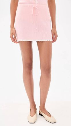 Show me your Mumu Offshore Mini Skirt In Taffy Pink Knit
