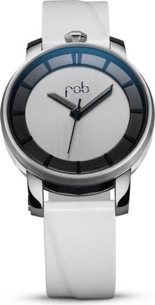 Fob Paris R360 Glass 36mm - women - Steel/Sapphire Crystal/stainless steel - 36 - Silver