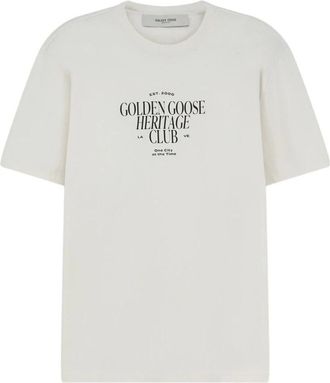 Golden Goose T-shirts and Polos - male - Golden Goose - T-Shirts - White - M - Tops