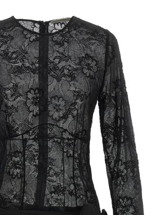 Alessandra Rich Viscose Long Womens Dress