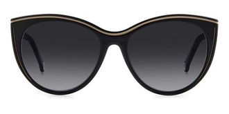 Carolina Herrera Grey Shaded Cat Eye Ladies Sunglasses HER 0144/S 0KDX/9O 53
