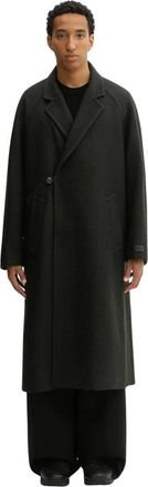 Kenzo Jassen, Heren, Groen, L, Wol, Omslagjas