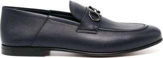 Ferragamo Gancini loafers - men - Calf Leather/Calf Leather/Calf Leather - 10.5EE - Blue