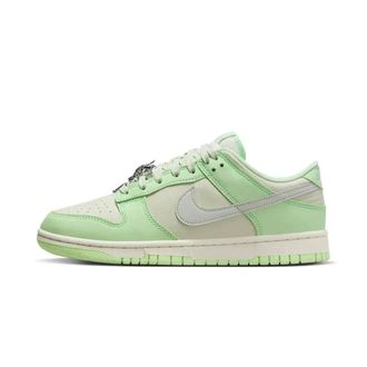 Nike Fitness, Dames, Groen, 44 1/2 EU, Leer, Dunk Low SE Next Nature Sea Glass