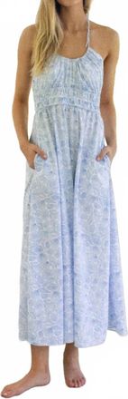 Marea Mireille Dress In Blue Seashell
