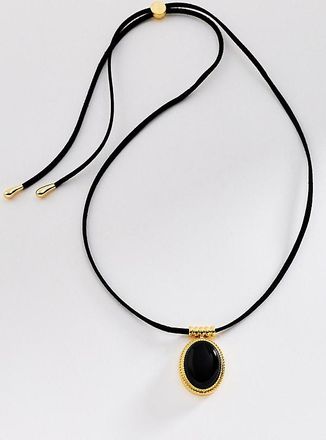 Luv AJ Midnight Mesa Cord Necklace