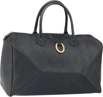 Dior Pre-owned Handbags, female, Black, Size: ONE SIZE Pre-owned Vintage Boston Bag