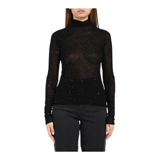 Pinko Turtlenecks, female, Black, L, Turtleneck Jumper