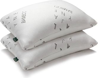 Ella Jayne Home Set Of 2 Adjustable Bamboo Shredded Memory Foam Pillow