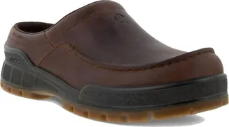 Ecco Mens Track 25 Clog In Cocoa Brown