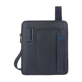 Piquadro Messenger Bags, male, Blue, Size: ONE SIZE Organised Pocket Cross-body Bag P16