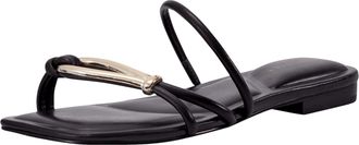 Marc Fisher Mazza Black Leather MIMAZZA Womens