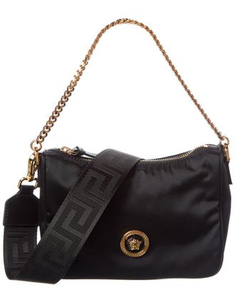 Versace Medusa Nylon Shoulder Bag
