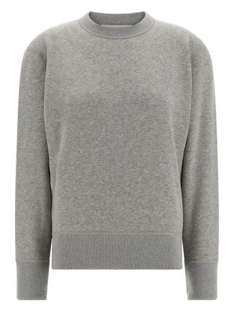 Darkpark crew-neck cuffed-sleeve sweatshirt - Grey