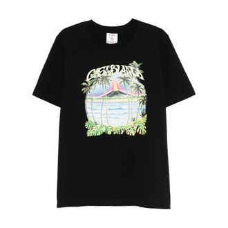 Casablanca Hombre, Camisetas, Negro, Talla: XL