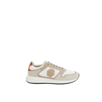 HUGO BOSS Heren, Schoenen, Beige, Maat: 44 EU Leer